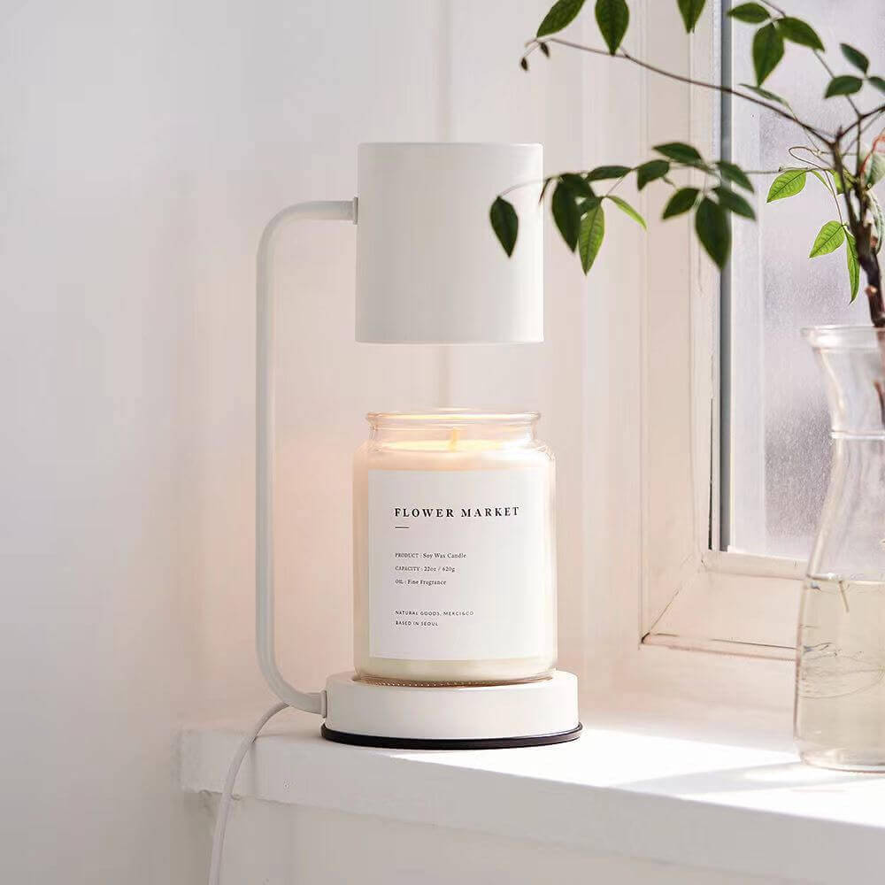 Slaapkamer aromatherapie lamp, rookloze kaarsen tafellamp