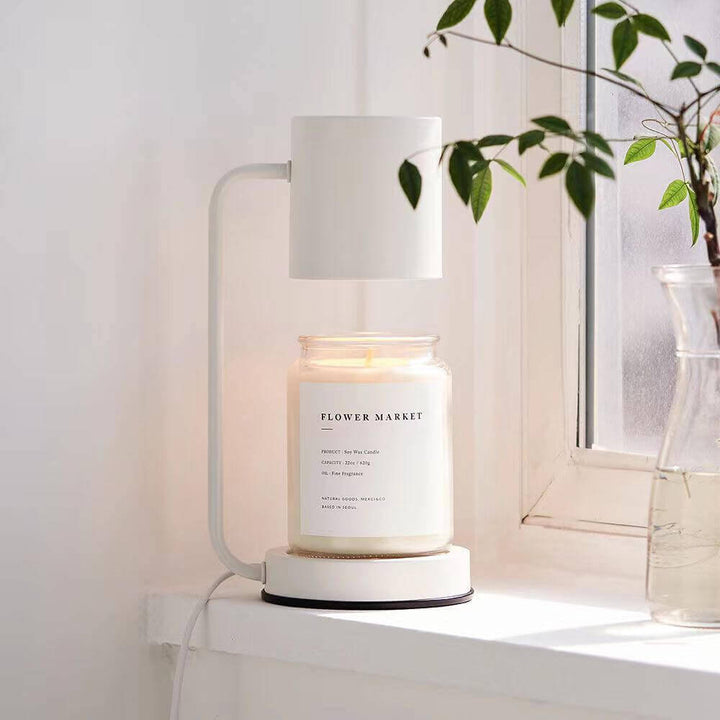 Slaapkamer aromatherapie lamp, rookloze kaarsen tafellamp