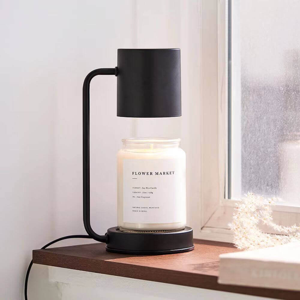 Slaapkamer aromatherapie lamp, rookloze kaarsen tafellamp