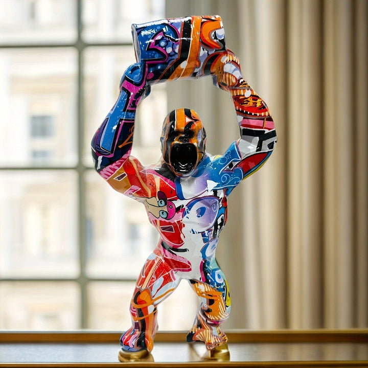 Luxus Graffiti Donkey Kong Vaas sculptuur
