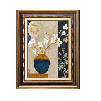 Decoratieve Bloemen Kunstdruk