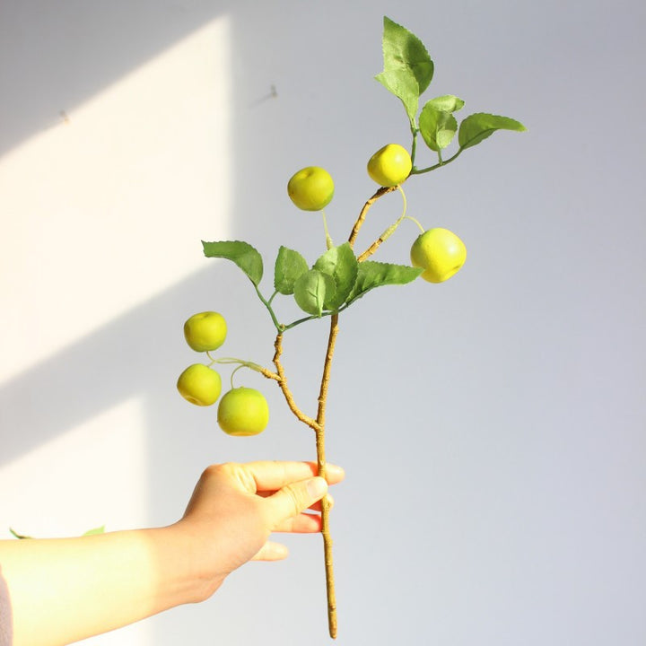 Decoratieve Nep Groene Appel Steel