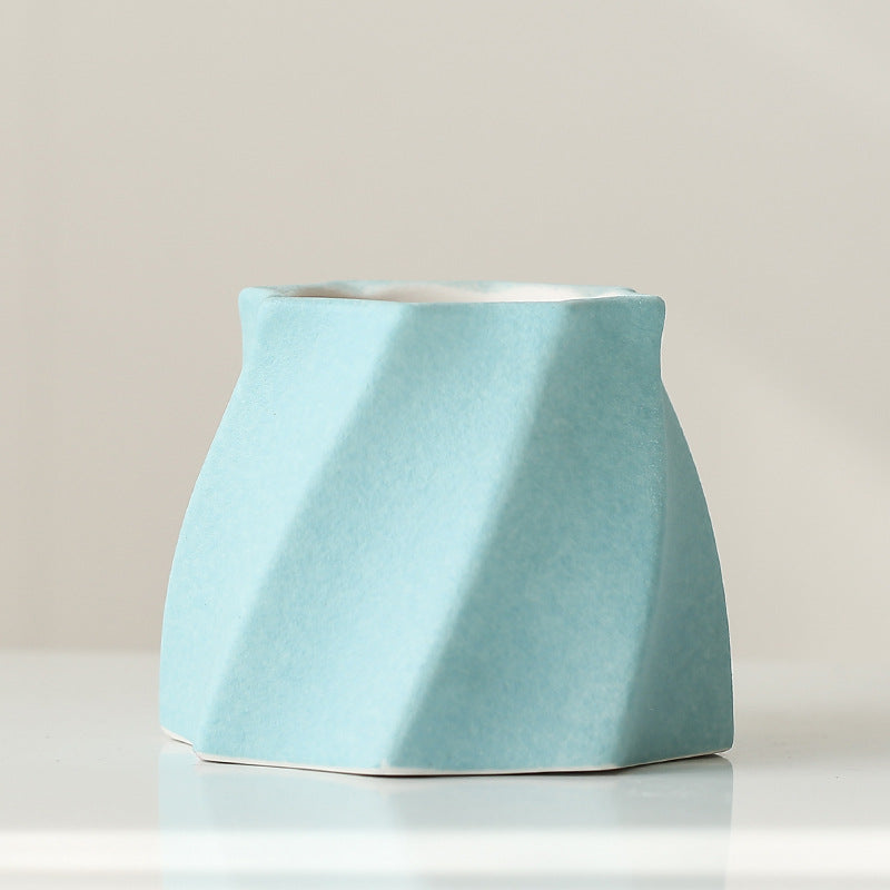 Geometrische Decoratieve Plantenpot