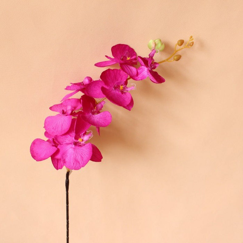 Realistische Decoratieve Orchidee Steel