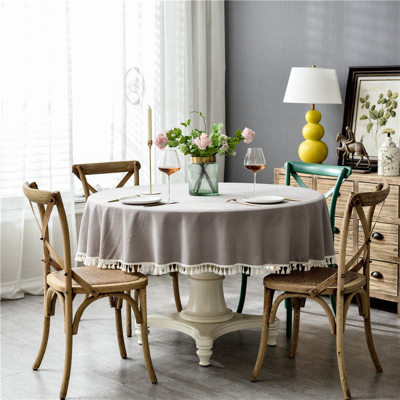 Elegante Ronde Tafelkleed