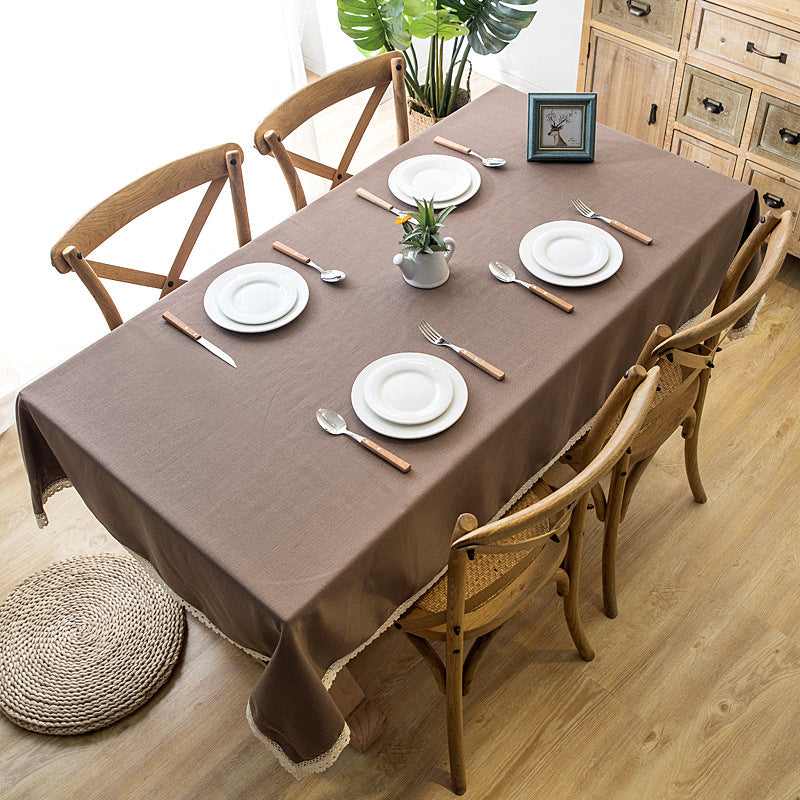Elegante Kant Trim Tafellaken