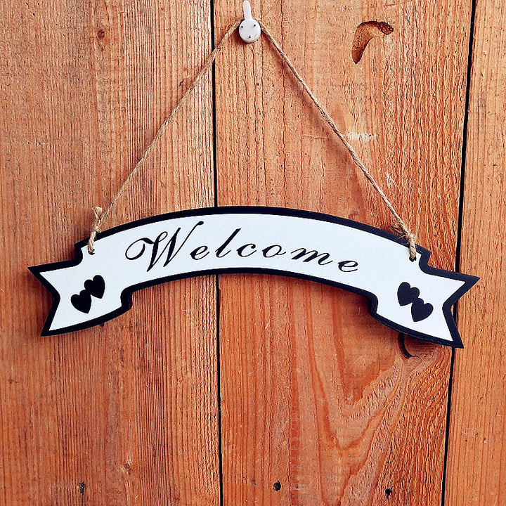 Decoratieve Welkom Banner Bord