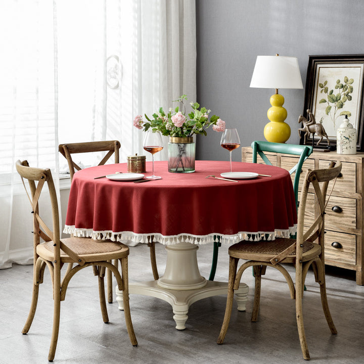 Elegante Ronde Tafelkleed