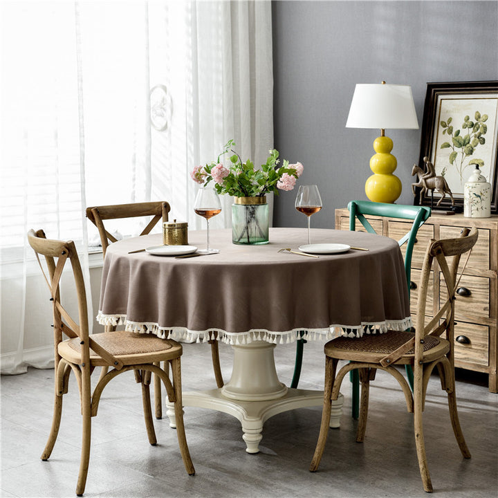 Elegante Ronde Tafelkleed