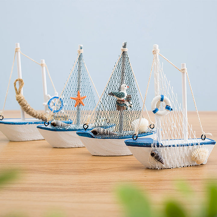 Decoratieve Zeilboot Accent