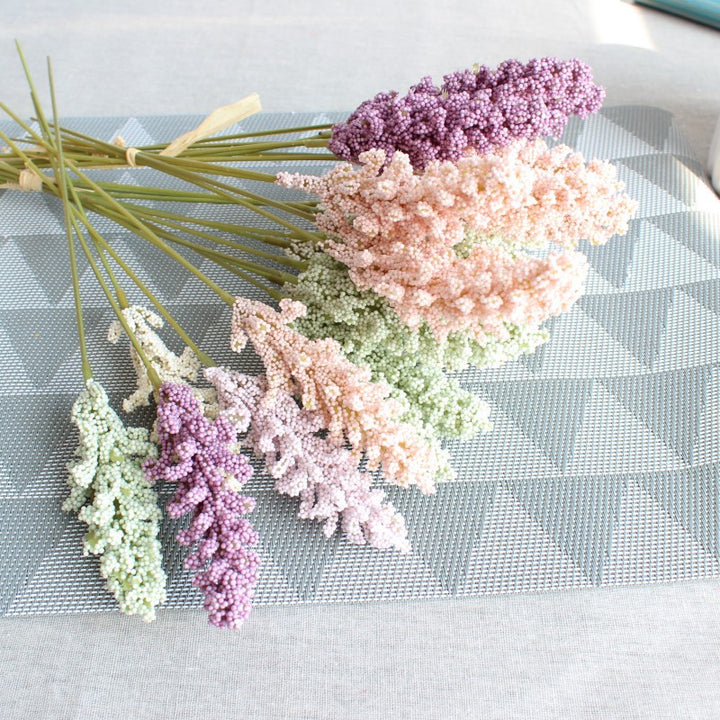 Realistische Decoratieve Gedroogde Bloemenboeket