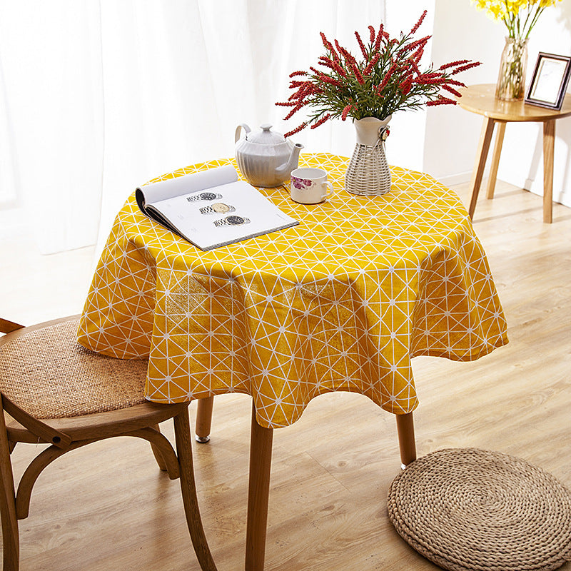 Thuis Decoratieve Ronde Tafelkleed