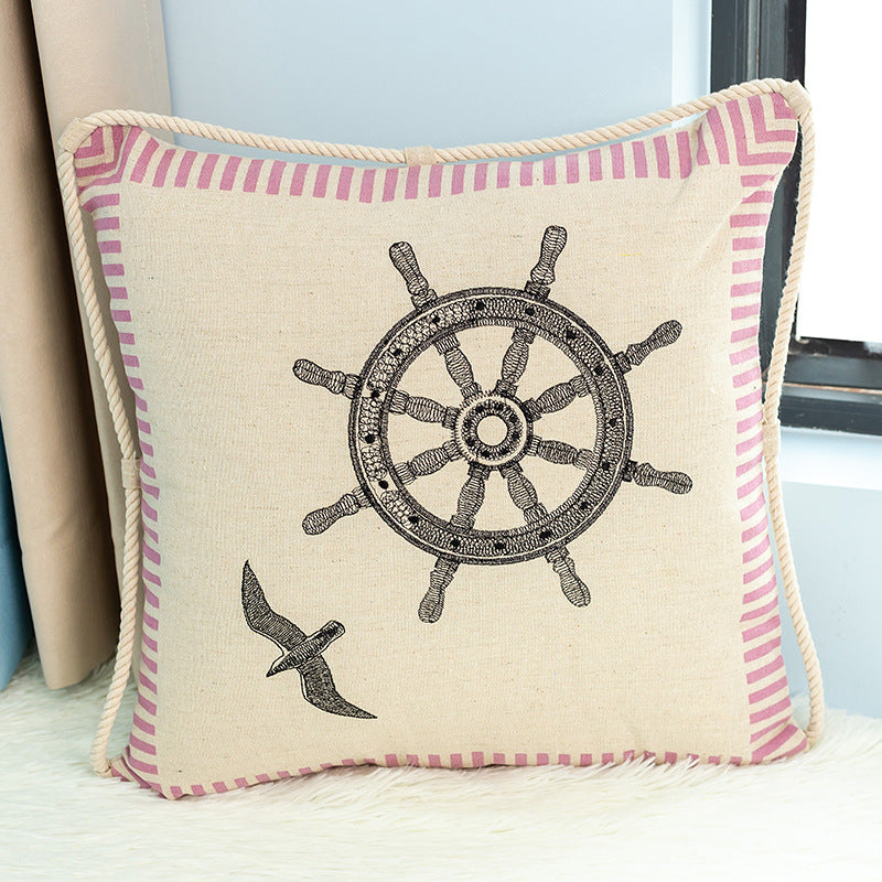 Ankerprint Decoratieve Kussen
