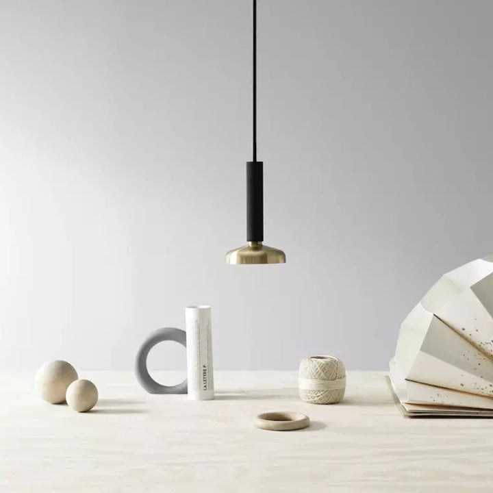 Moderne Minimalistische Hanglamp met Metalen Basis