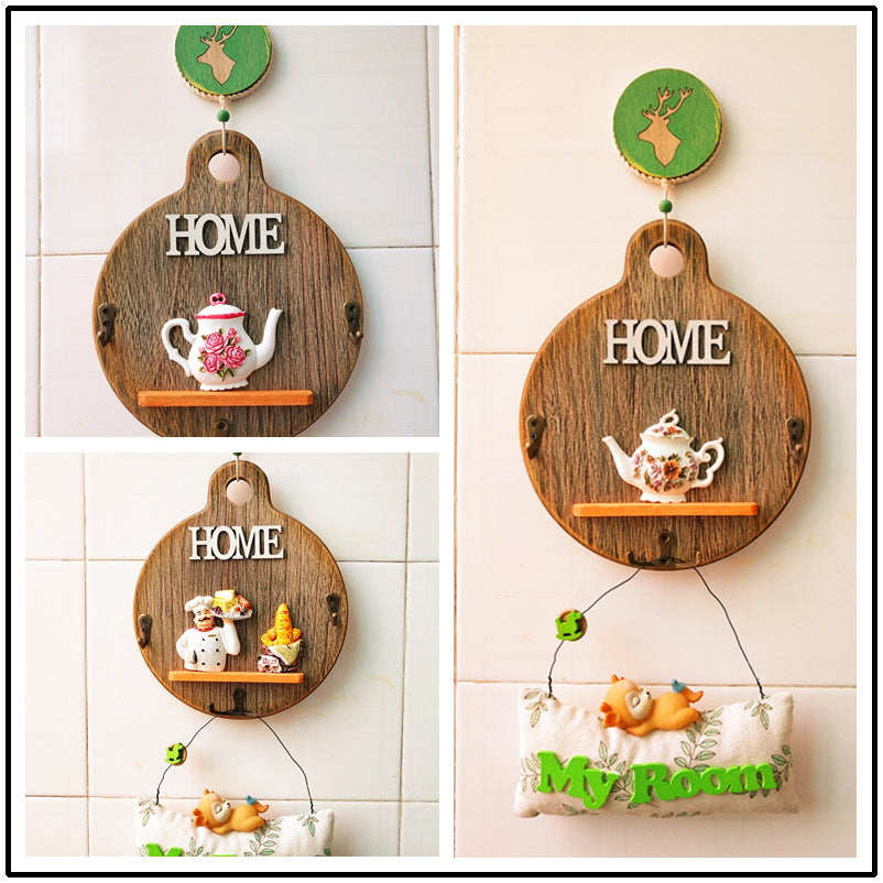 Decoratieve Wandhaak Rack