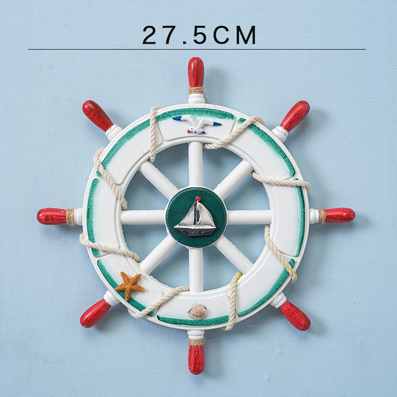 Maritieme Scheepswiel Wandaccent