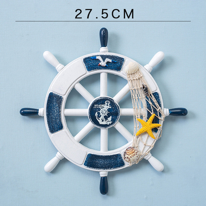Maritieme Scheepswiel Wandaccent