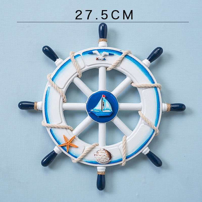 Maritieme Scheepswiel Wandaccent
