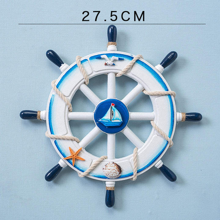Maritieme Scheepswiel Wandaccent