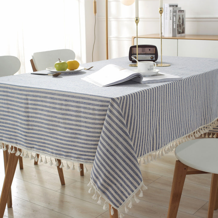 Gestreepte Decoratieve Tafelkleed