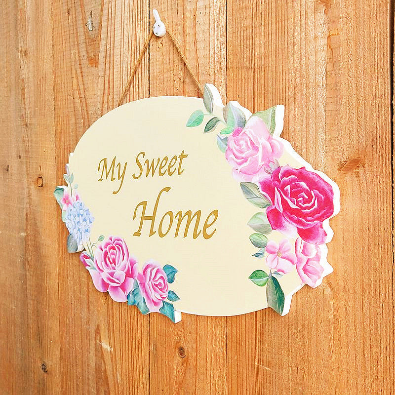 Bloemen Wandhanger Sign