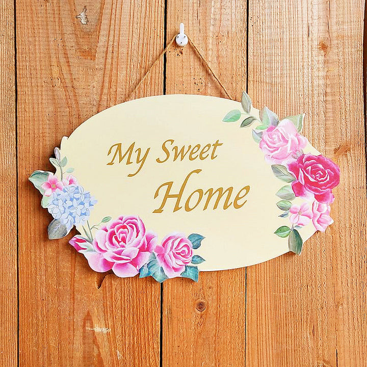 Bloemen Wandhanger Sign
