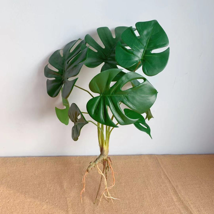Levensechte Monstera Plantenarrangement