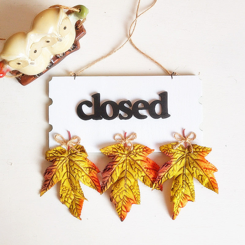 Rustieke Decoratieve Hangende Bord Set