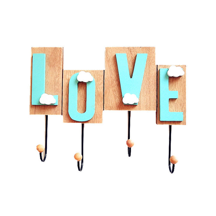 Decoratieve Love Wandhaak Rack