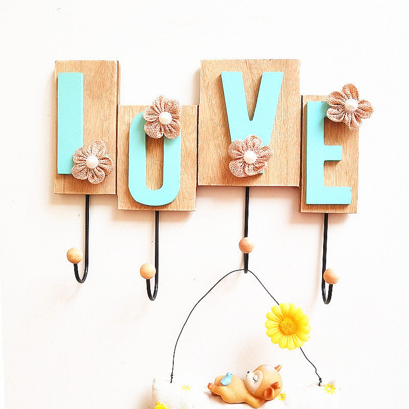 Decoratieve Love Wandhaak Rack