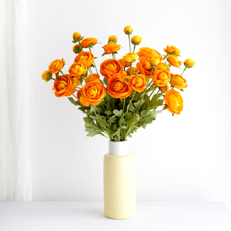 Realistische Pioenbloem Steel