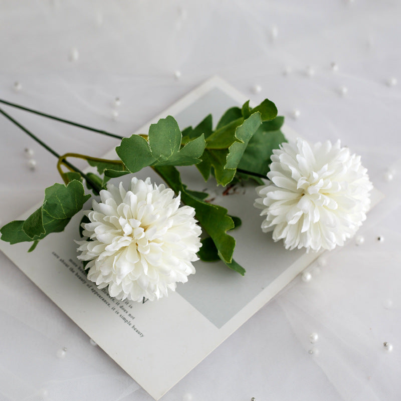 Levensechte Chrysant Bloemensteem