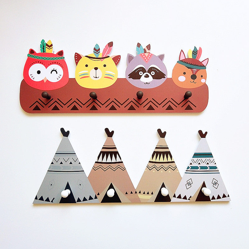 Decoratieve Teepee Wandhaak Rek