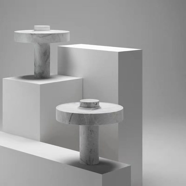 Marmeren Tafellamp met Hedendaags Ontwerp