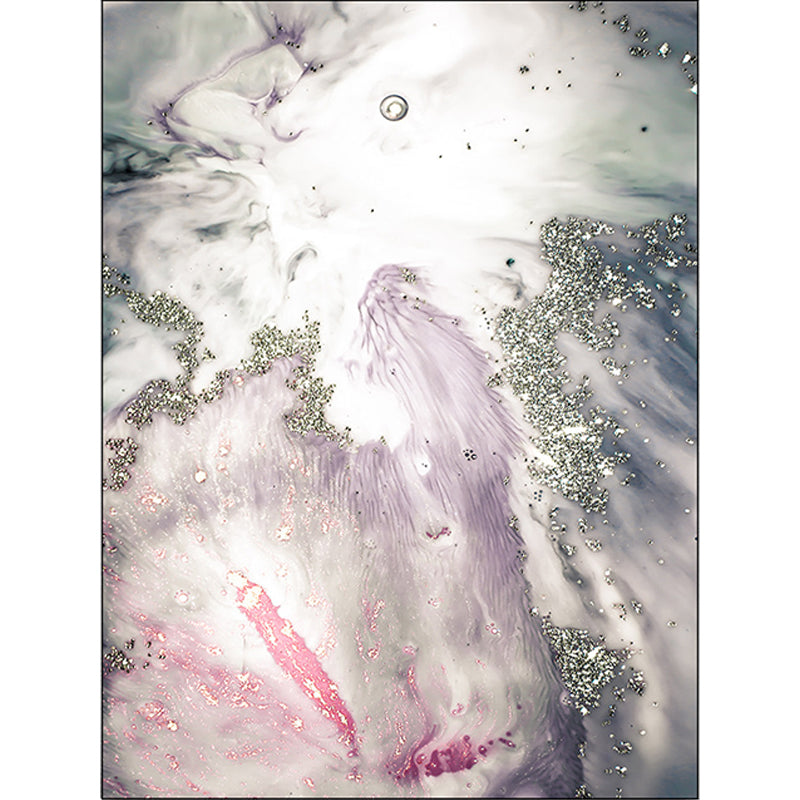 Moderner woonkamer tapijt in grijs en roze Abstracte zeewater print tapijt Polyester wasbaar huisdiervriendelijk tapijt