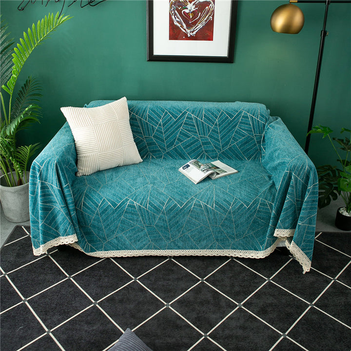 Decoratieve Chevron Patroon Dekentje