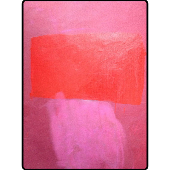Rood en gele slaapkamer tapijt Modern abstracte verf patroon vloerkleed polyester wasbaar vlekbestendig kleed