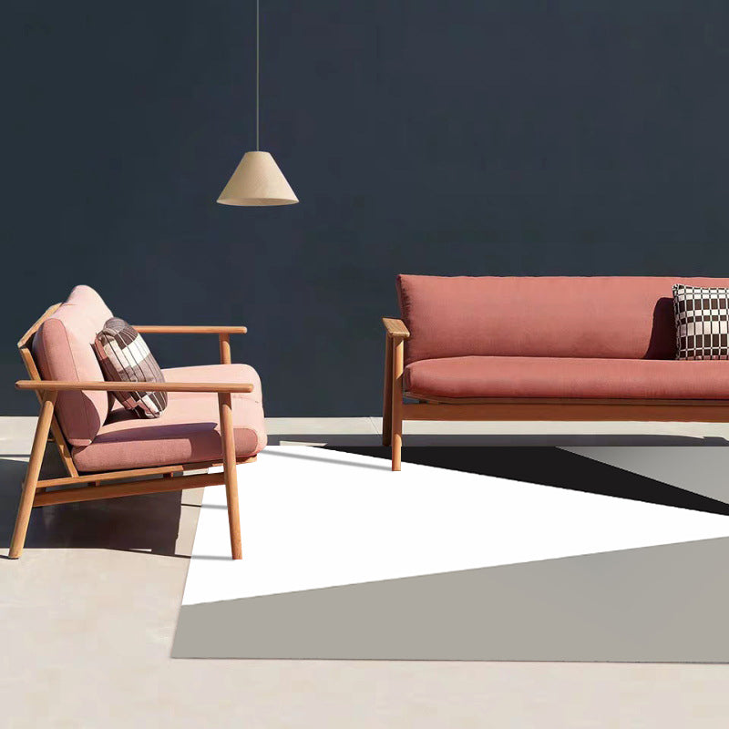 Moderne woonkamer tapijt in grijs en wit, kleurblok driehoek patroon, polyester tapijt, wasbaar tapijt