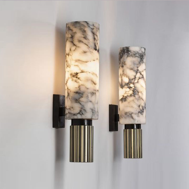 Wandlampen met elegant marmeren ontwerp