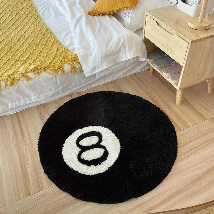 8 Bal Biljart Ronde Mat - Anti-slip Tapijt voor Woonkamer, Badkamer & Decoratie | AvailaBowlifts in Maten