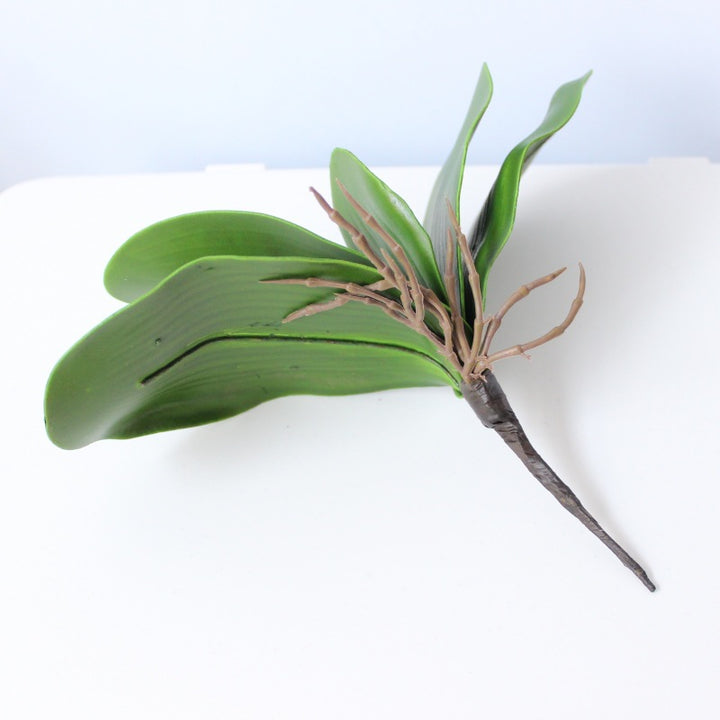 Realistisch Kunst Orchid Leaf Arrangement