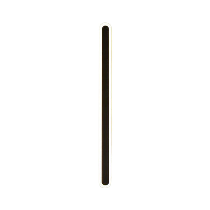 Verlengde Bar Slaapkamer Flush Wandlamp Acryl 16"/23.5"/31.5" W LED Nordic Wandlamp in Warm/Wit Licht, Zwart/Wit