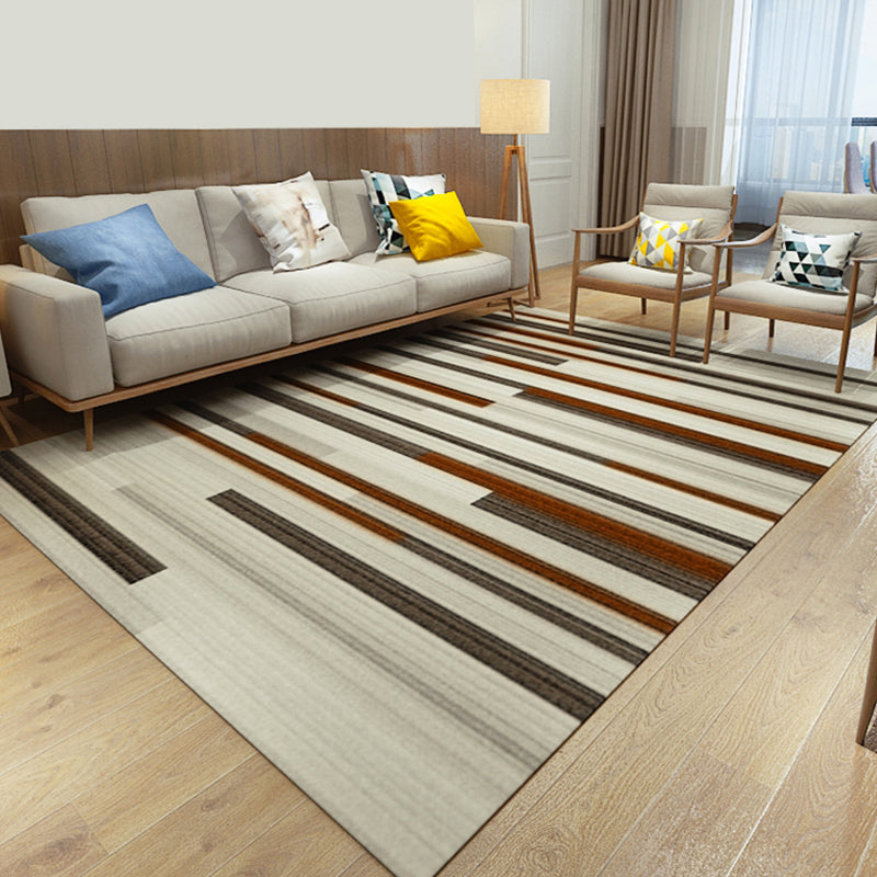 Kleurrijke Geometrische Patroon Moderne Vloerkleden Polyester Huisdiervriendelijke Woonkamer Vloerkleden