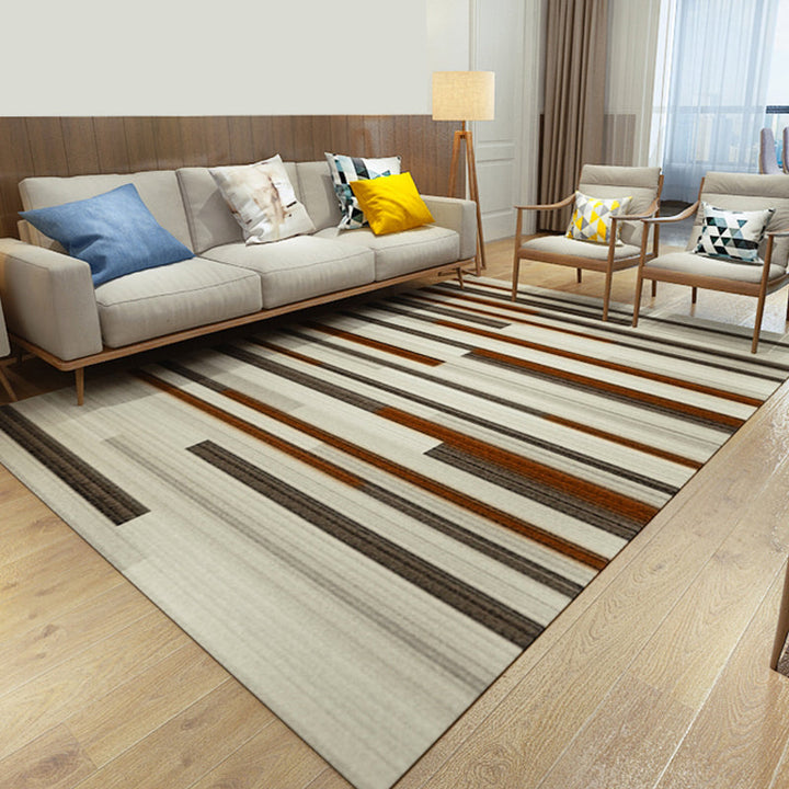 Kleurrijke Geometrische Patroon Moderne Vloerkleden Polyester Huisdiervriendelijke Woonkamer Vloerkleden