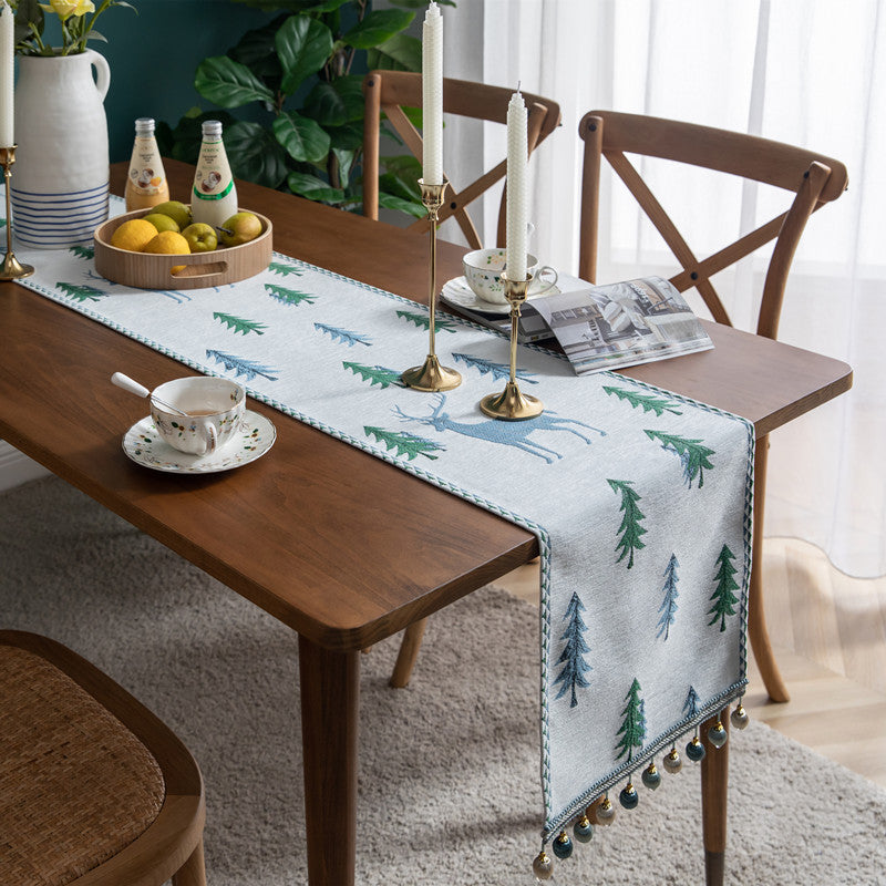 Decoratieve Katoenen Tafelkleed