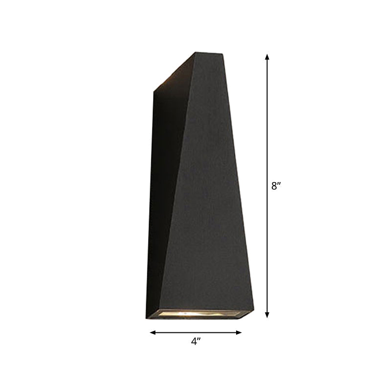 Cube/Triangle/Cylinder Wandlampen Licht Nordic Metaal Zwart Omhoog en Omlaag LED Wandlamp voor Buiten Gebruik