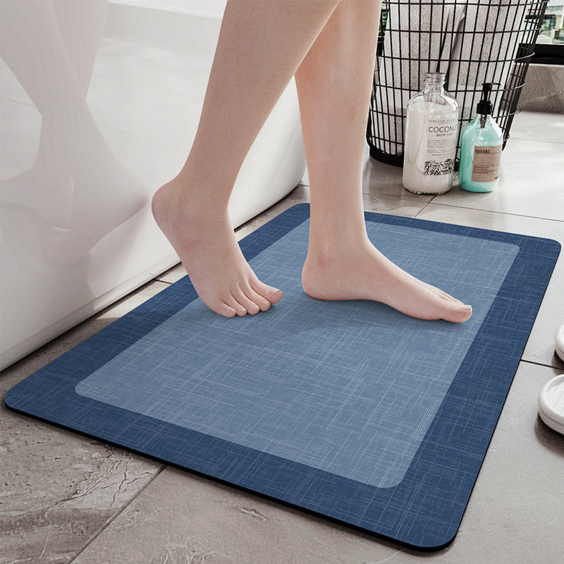 Niet-slip Minimalisme Badkamer Vloermat - Super Absorberend, Makkelijk Schoon Te Maken