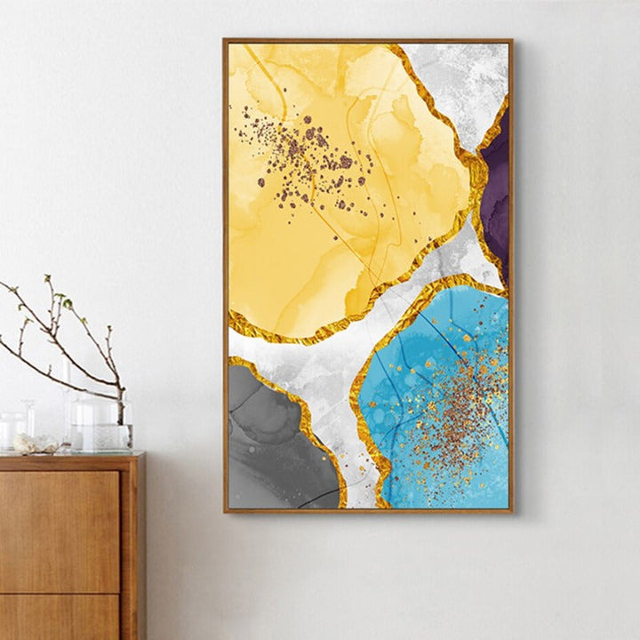 Marmel Poster en Prints - Canvas Wand Kunst Schilderij