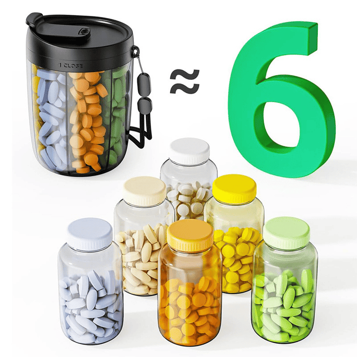 Opbergdoos met 6 vakken – DailyCase
