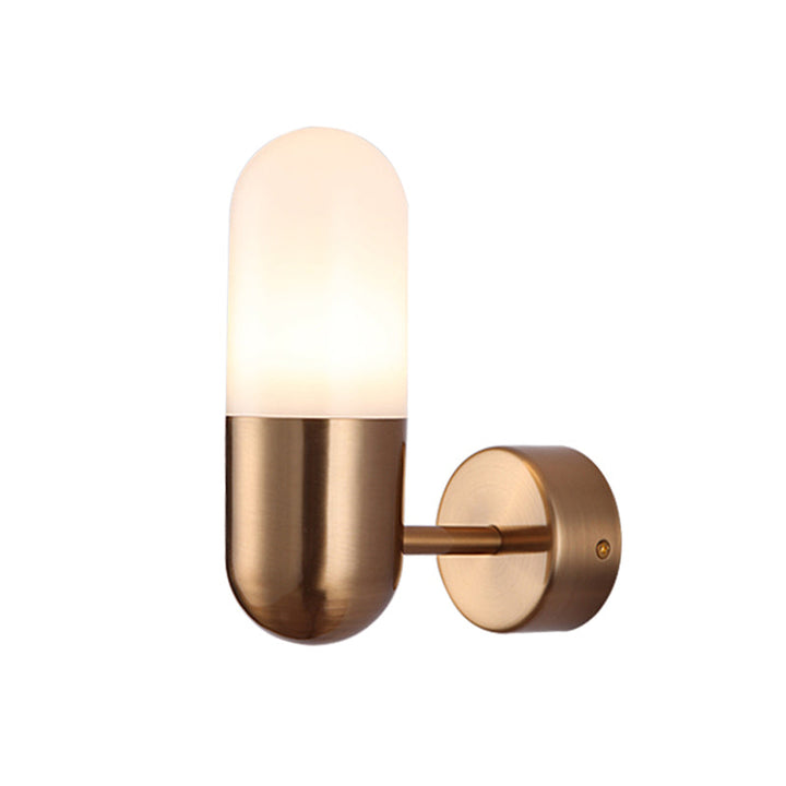 Metalen Wandlamp Postmodern 1 Licht Zwart/Grijs/Wit Wandgemonteerde Lamp voor Slaapkamer